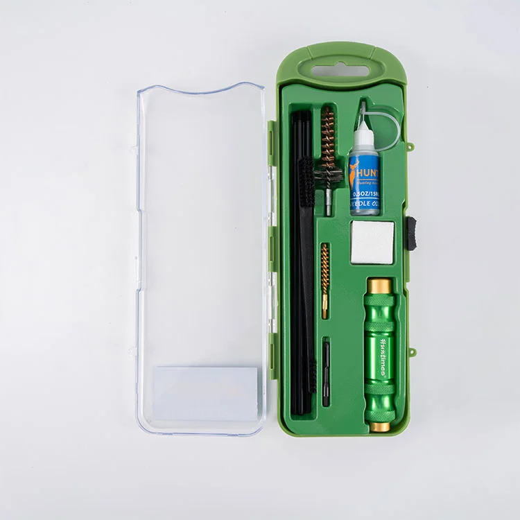 Alumíniumötvözet 5,56 mm 223 Cal pisztolytisztító készlet