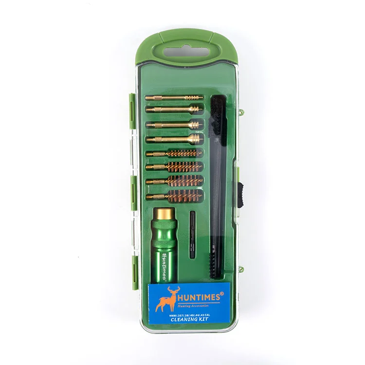 Alumíniumötvözet kézifegyvertisztító készlet